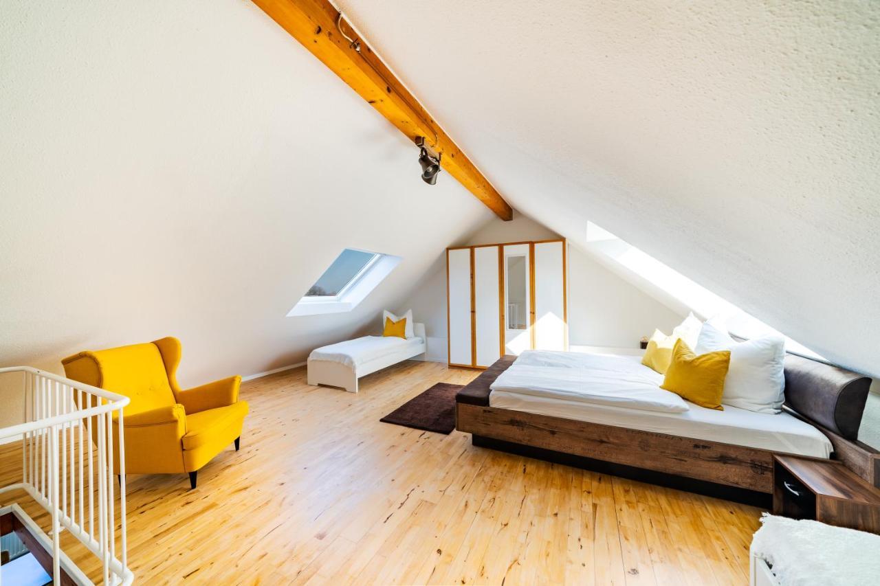 Stylisches Penthouse zentral Tischfussball 100m2 Wii Hannover Exterior foto