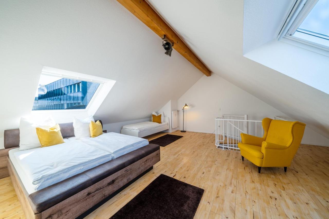 Stylisches Penthouse zentral Tischfussball 100m2 Wii Hannover Exterior foto