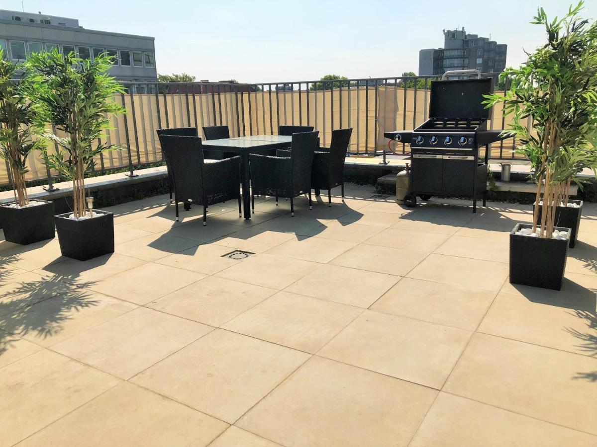 Stylisches Penthouse zentral Tischfussball 100m2 Wii Hannover Exterior foto
